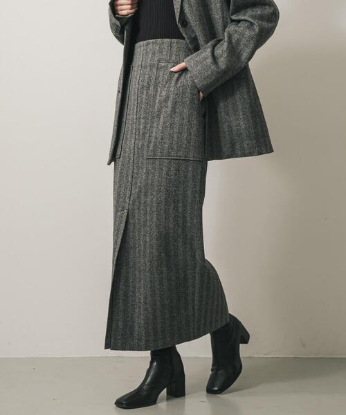 「SENSE OF PLACE by URBAN RESEARCH」 ロングスカート TALL ブラウン系その他 レディース_画像6