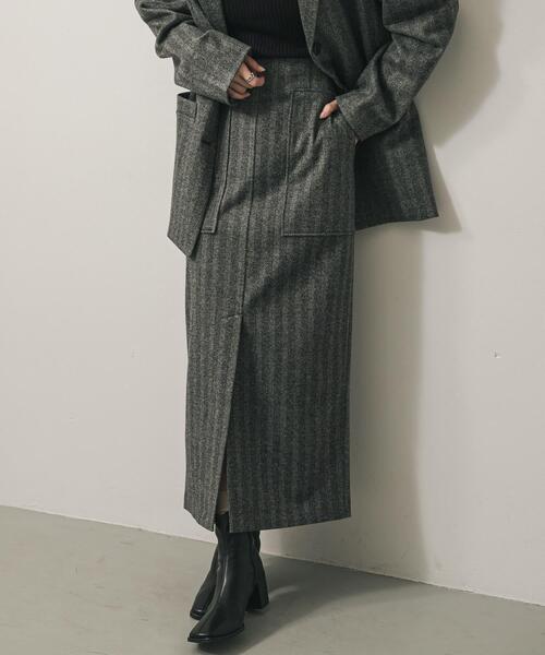 「SENSE OF PLACE by URBAN RESEARCH」 ロングスカート TALL ブラウン系その他 レディース_画像9