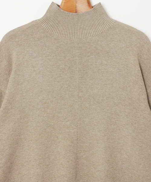 「andme」 「alma design」ニットワンピース M チャコールグレー レディース_画像3