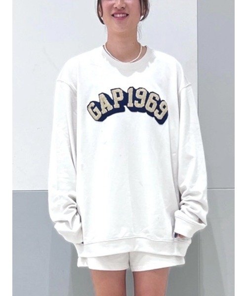GAP（ギャップ） スウェットカットソー X-LARGE ホワイト系その他 