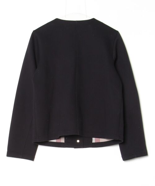 burberry blue label ジャケット　38 BURBERRY BLUE LABEL（バーバリーブルーレーベル） ノーカラー