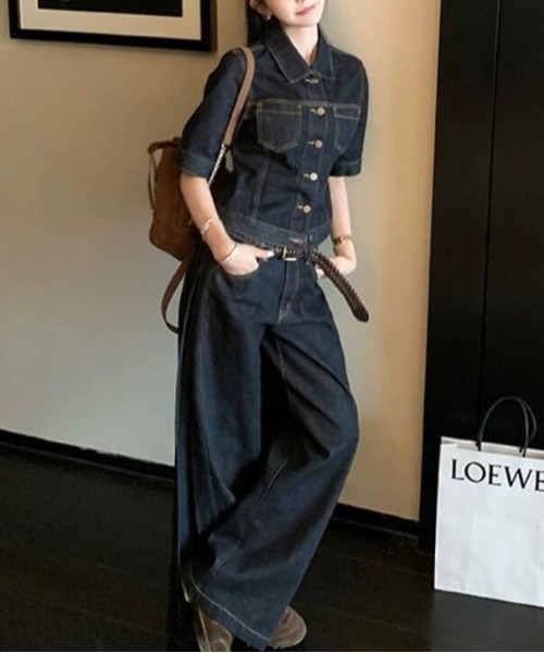 セットアップ デニム レディース : ZOZOTOWN Yahoo!店 - 通販 - Yahoo
