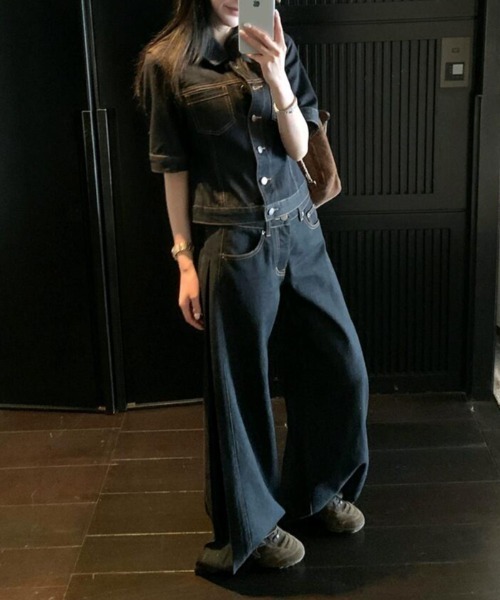 セットアップ デニム レディース : ZOZOTOWN Yahoo!店 - 通販 - Yahoo