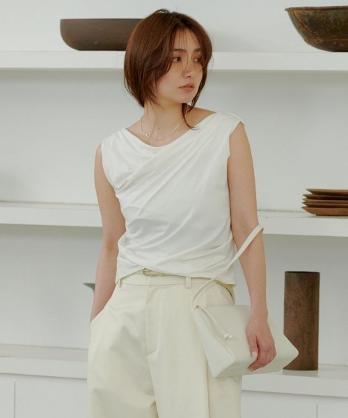 MIESROHE（ミースロエ） tシャツ 「洗える・持続冷感」「ICEFFABRIC＋R