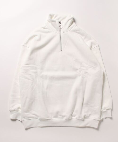 「aimoha」 スウェットカットソー MEDIUM ブラック レディース_画像3