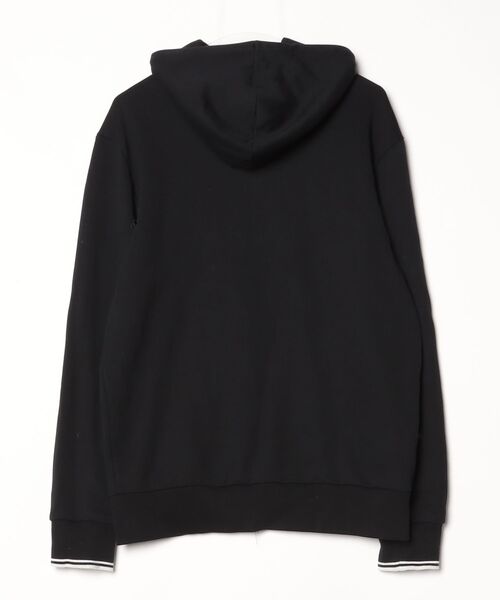 FRED PERRY（フレッドペリー） ジップアップパーカー L ブラック