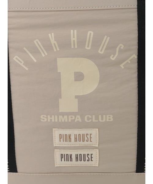PINK HOUSE（ピンクハウス） トートバッグ ロゴプリントトートバッグ