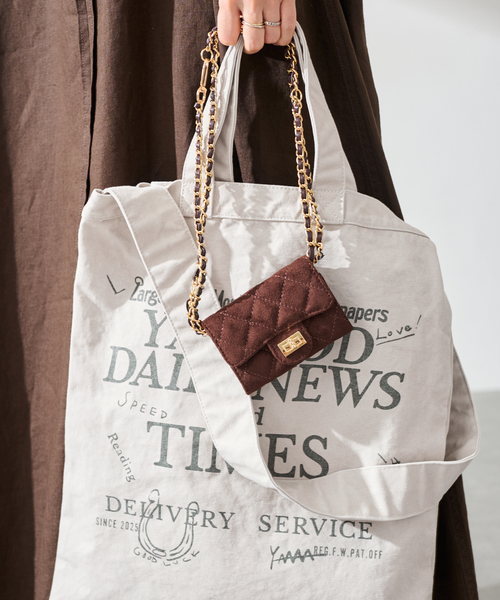 トートバッグ 「WEB限定 / 追加」YA GOOD IDEAS YA GOOD DAILY NEWS TIMES 2 レディースの画像