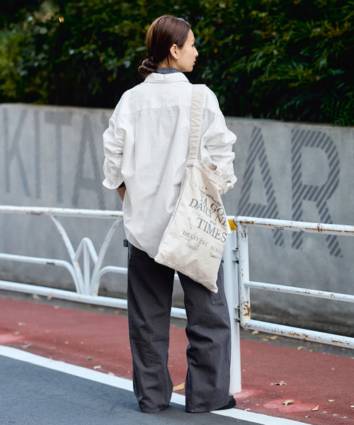 トートバッグ 「WEB限定 / 追加」YA GOOD IDEAS YA GOOD DAILY NEWS TIMES 2 レディースの画像