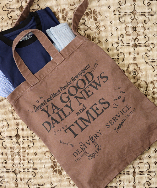 トートバッグ 「WEB限定 / 追加」YA GOOD IDEAS YA GOOD DAILY NEWS TIMES 2 レディースの画像