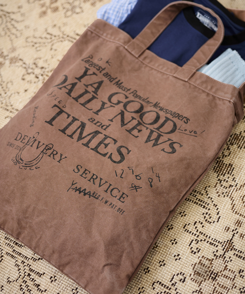 トートバッグ 「WEB限定 / 追加」YA GOOD IDEAS YA GOOD DAILY NEWS TIMES 2 レディースの画像