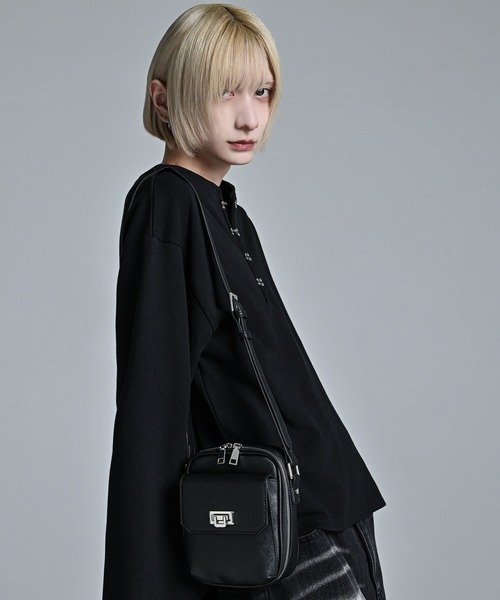 ADRER（アドラー） ショルダーバッグ ミニ Saffiano-Style Mini