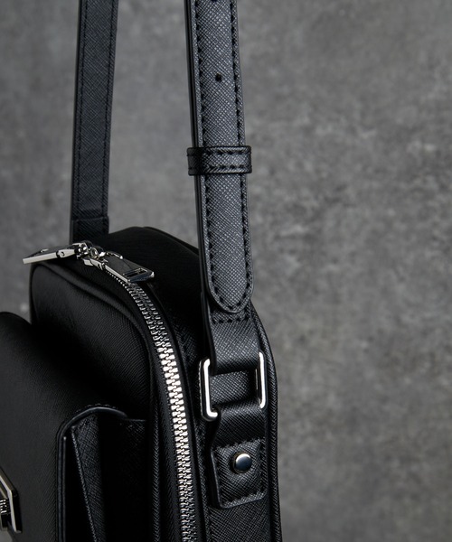 ADRER（アドラー） ショルダーバッグ ミニ Saffiano-Style Mini