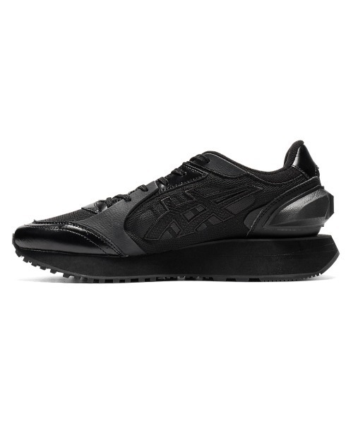 「Onitsuka Tiger」 ローカットスニーカー 28 ブラック×グレー レディース_画像5
