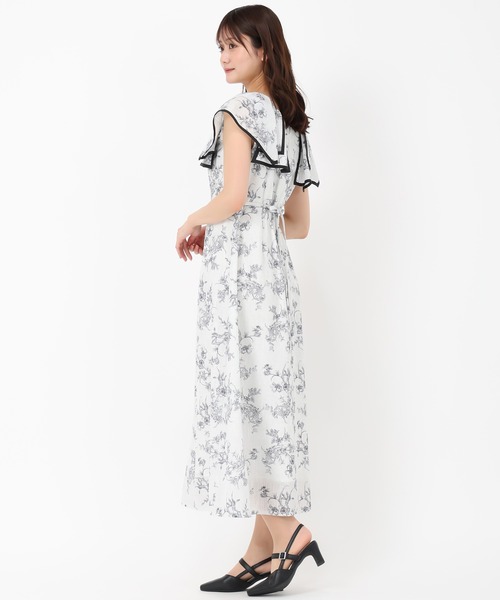 「MISCH MASCH」 ノースリーブワンピース M ベージュ レディース_画像8