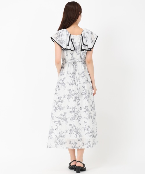 「MISCH MASCH」 ノースリーブワンピース M ベージュ レディース_画像9