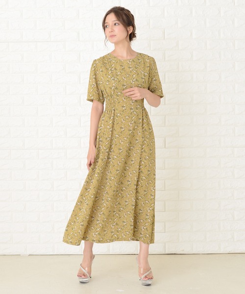 【昭和レトロ】小花柄ワンピース Lace Ladies（レースレディース） ワンピース 小花柄半袖レトロ