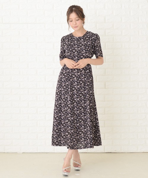 Lace Ladies（レースレディース） ワンピース 小花柄半袖レトロ