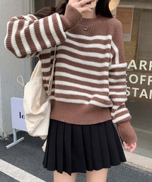 Girly Doll ニット セーター ボーダーニット・セーター