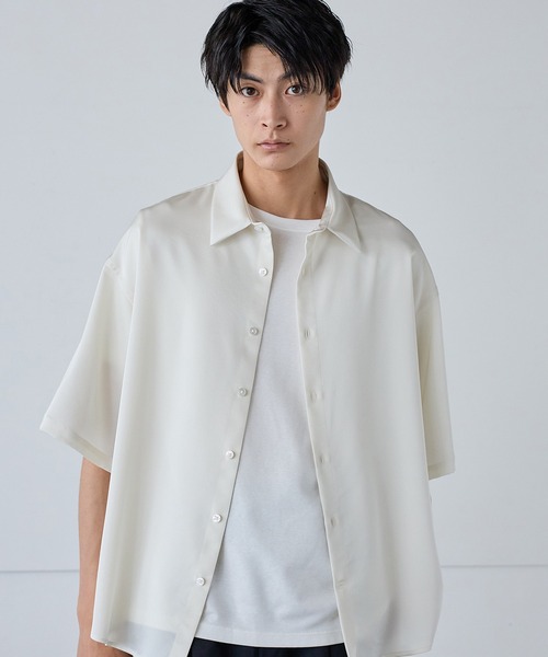 UNITED TOKYO COLD DRY ショートスリーブシャツ COLD DRY ショートスリーブシャツ(1 LIGHT GREY): : メンズ