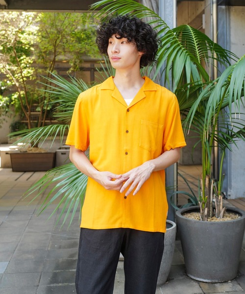 BANKS シャツ SS SHIRT/BANKS(バンクス)半袖オープンカラー