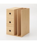 収納 木製収納スタンド・A5サイズ 約幅8.4...の詳細画像2