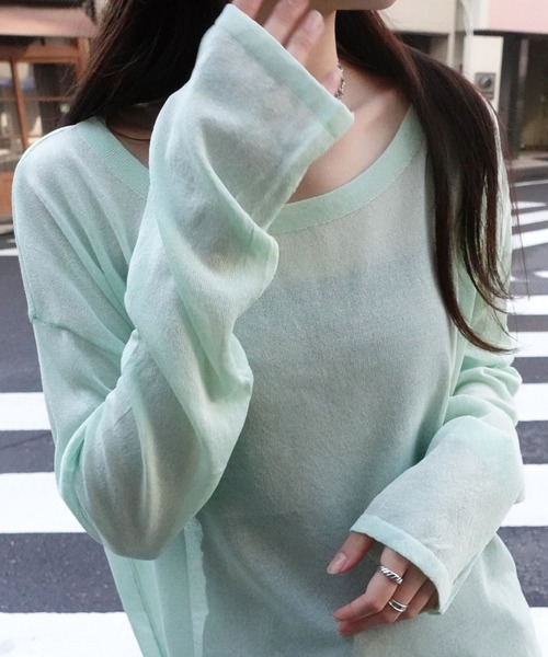CORNERS tシャツ シアートップス レディース : ZOZOTOWN Yahoo