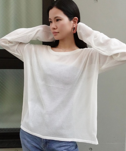 CORNERS tシャツ シアートップス レディース : ZOZOTOWN Yahoo