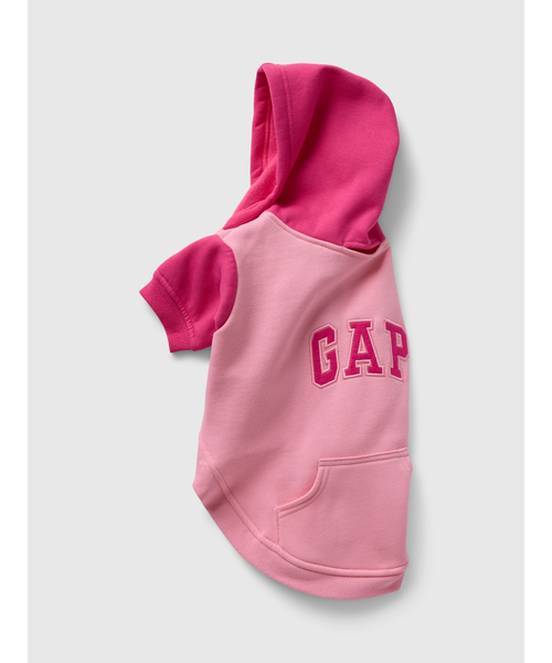 GAP PET★新品タグなし☆DOG用パーカー★XSサイズ★ピンク★新品タグなし GAP 犬 服 GAPロゴ ペット用パーカー 犬服（DOG WEAR