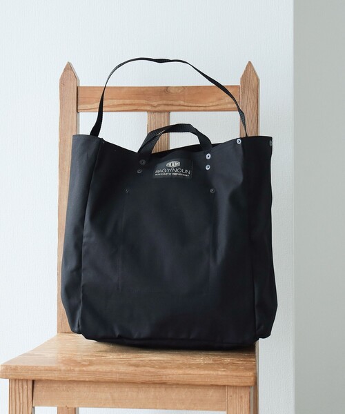 新品未使用　BAG'n'NOUN トートバッグ ブラック 日本製 BAG'n'NOUN（バッグンナウン） トートバッグ × fennica / 別注