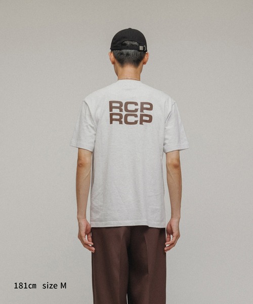 tシャツ 「 CITY PARK×M」RCP BASIC LOGO TEE レディース メンズ ADAM ET ROPE'｜【ROYAL CITY PARK*M】RCP BASIC LOGO TEE