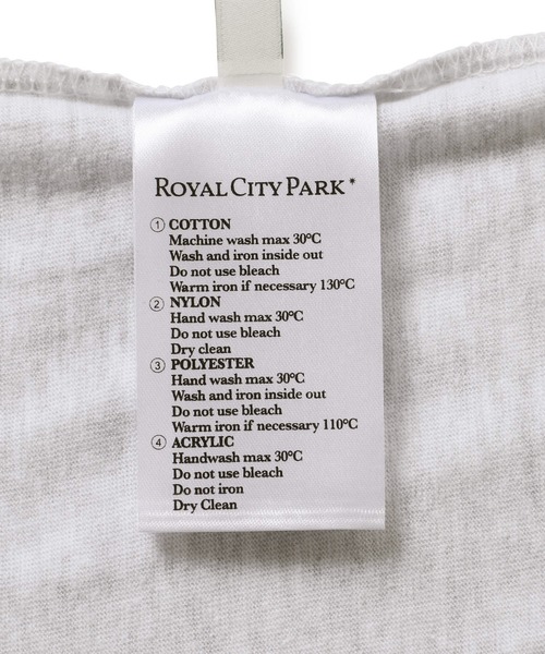 M TO R tシャツ 「ROYAL CITY PARK×M」RCP BACK LOGO TEE
