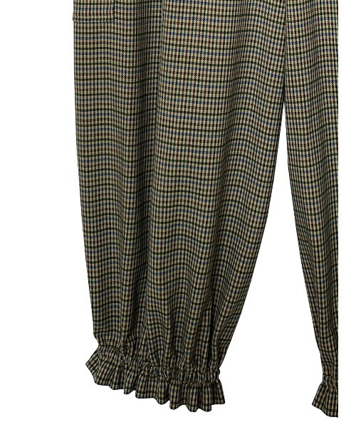 Ameri カーゴパンツ UND CHECK CARGO PANTS レディース