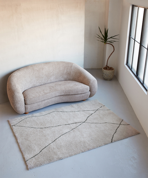 送料込み郵送します　ジャーナルスタンダード　temara テラマ　ラグ journal standard Furniture（ジャーナル スタンダード ファニチャー