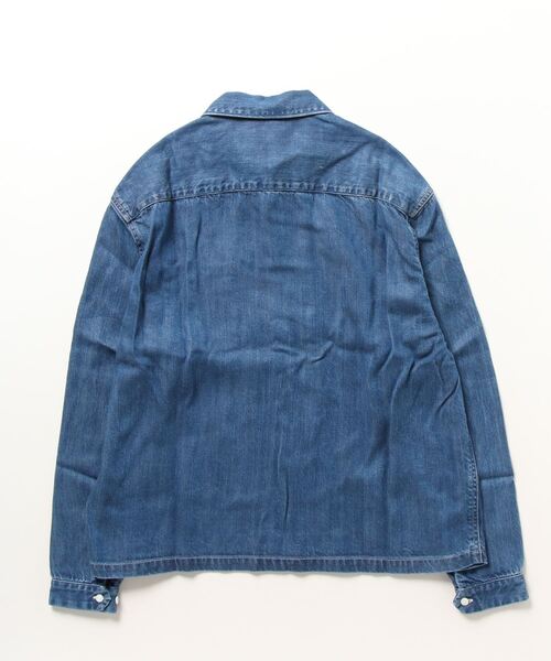ブラウス シャツ 「AUTHEN」オーセン/ L/S テンセルシャツ レディース メンズ AUTHEN ブラウス シャツ 「AUTHEN」オーセン/ L/S テンセル