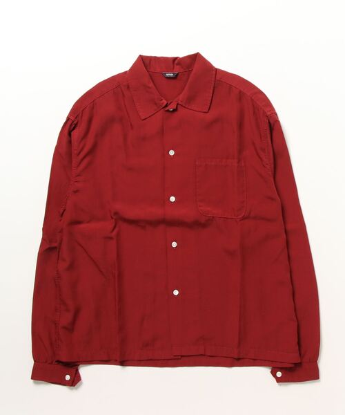 ブラウス シャツ 「AUTHEN」オーセン/ L/S テンセルシャツ レディース メンズ AUTHEN ブラウス シャツ 「AUTHEN」オーセン/ L/S テンセル