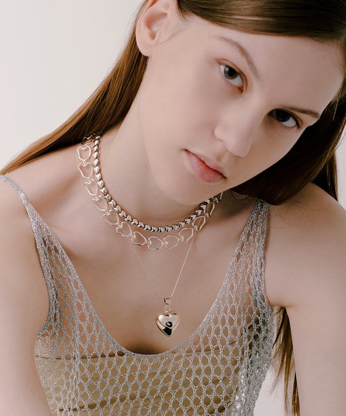 QUIP QUEINT multi chain neckのネックレスに quip queint（クイップクエイント） ネックレス 「quip queint」multi