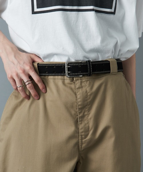 ベルナルド Dickies（ディッキーズ） ベルト 「Dickies」スエード調 ダブルピン PU