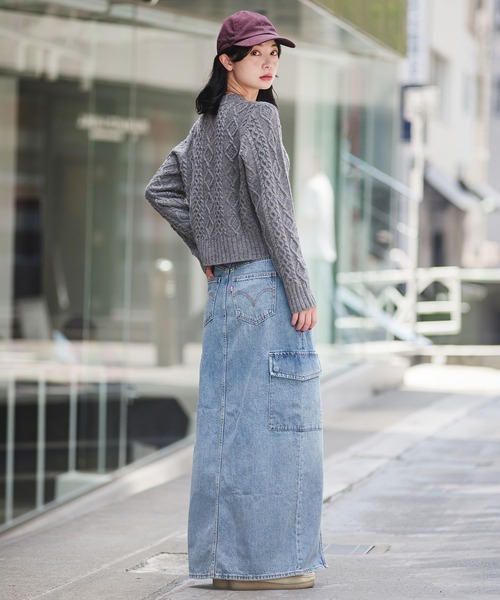 Levi's スカート デニム Levi's/リーバイス アンクル カラム