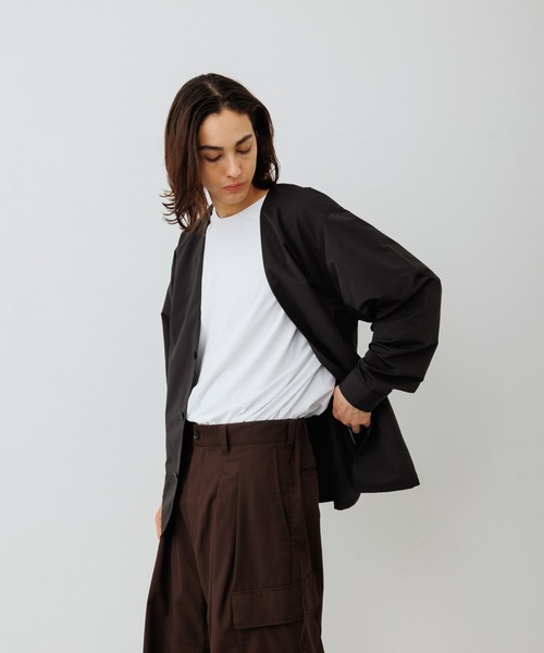 ADAM ET ROPE' カーディガン 「ZOZO限定」撥水 ユーティリティ