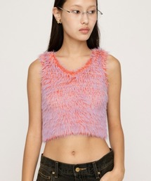 トップス meltthelady basic shaggy tank SLY タンクトップ ノースリーブ MIX SHAGGY TANK ミックス