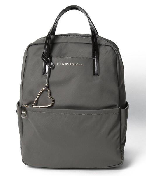LANVIN ランバン　リュック バックパック　　ハートカラビナリュック マルク ハートカラビナリュック 484214|LANVIN en Bleu | LANVIN