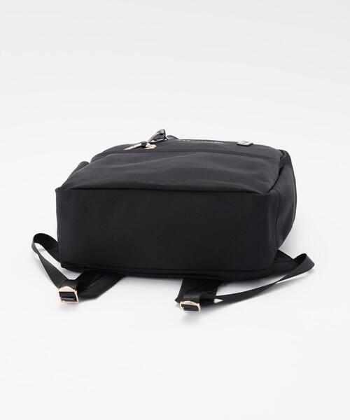 LANVIN en Bleu マルク ハートカラビナリュック ブラック 中古 LANVIN en Bleu マルク ハートカラビナリュック ブラック 中古