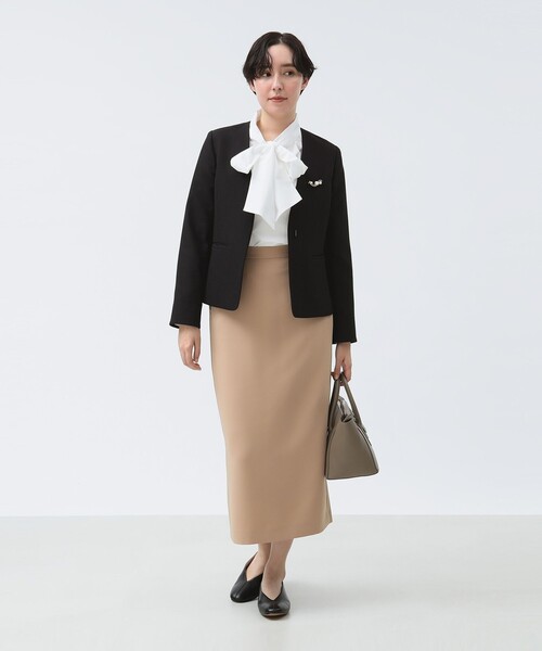 B：MING by BEAMS スカート 「オフィス・フォーマル」ロング
