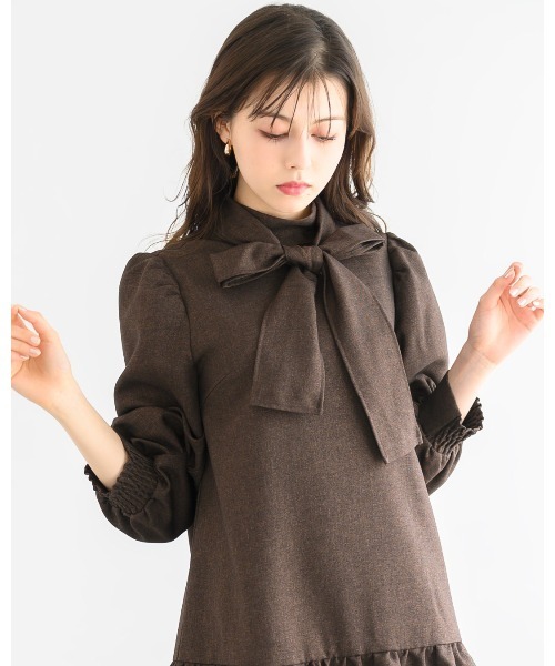 MISCH MASCH（ミッシュマッシュ） ワンピース ボウタイミニワンピース