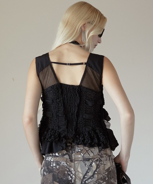 PRANK PROJECT ミックスフリルトップ / Mixed Frill Top