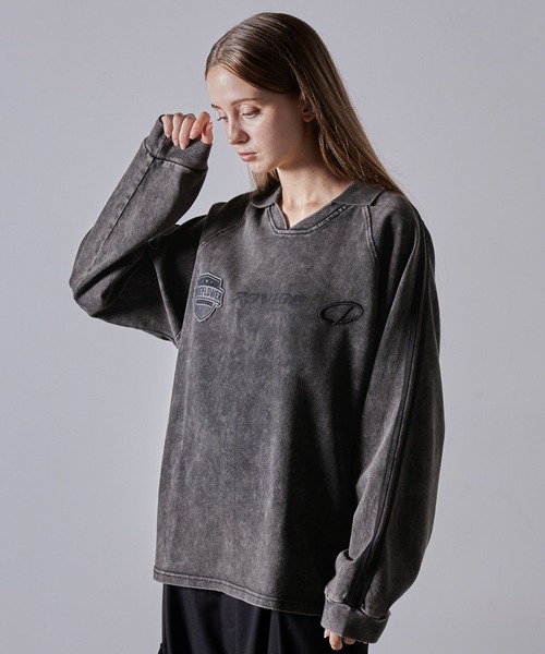 CLEL ヘビーウェイト ヴィンテージデザインゲームTシャツ グレー系 CLEL】Heavy Weight Vintage Design Game T-shirt