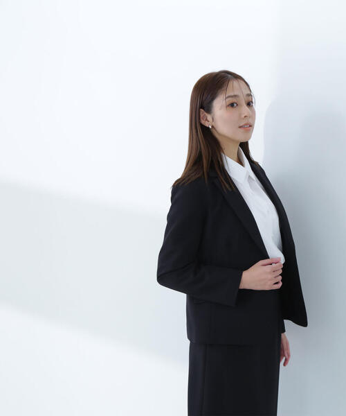 NATURAL BEAUTY BASIC ジャケット テーラードジャケット ダブル