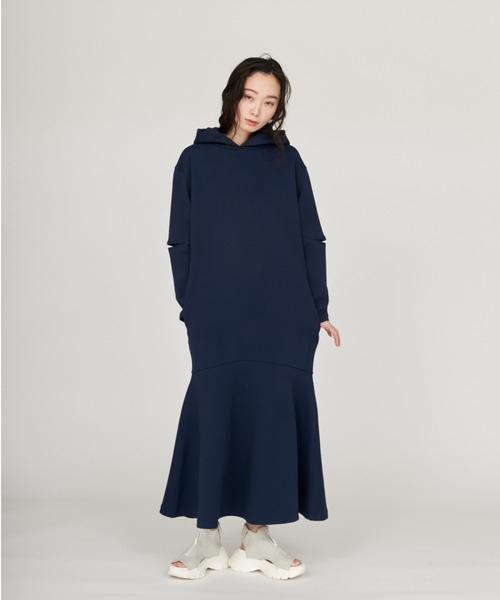 emmi ワンピース フーディーカットワンピース : ZOZOTOWN Yahoo