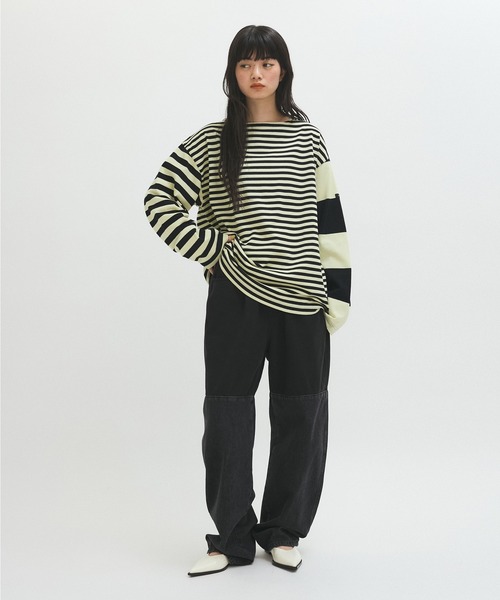 G.F.G.S. for ADAM ET ROPE 別注 Tシャツ ADAM ET ROPE' tシャツ 「G.F.G.S. for ROPE'」別注ボートネック